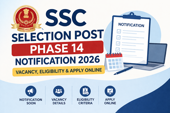 SSC Selection Post Phase 14 Notification 2026, Vacancy, Eligibility & Apply Online